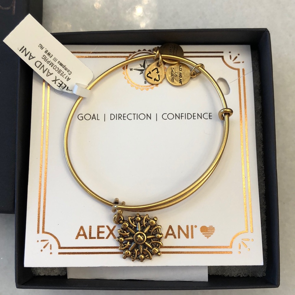 Alex and Ani goal direction confidence bangle - Picture 1 of 1